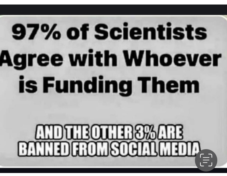 Follow the science? Well I don’t believe the&nbsp;science