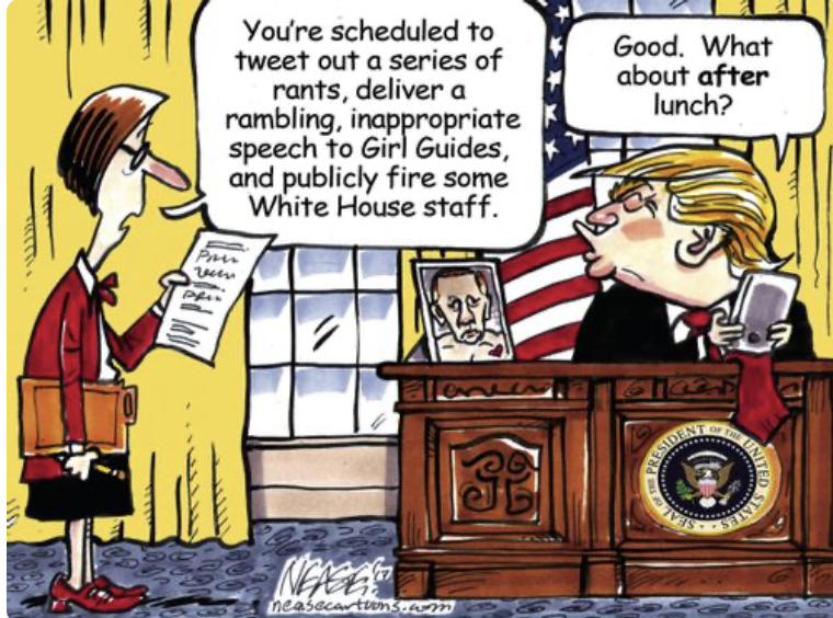 A true presidential&nbsp;rant