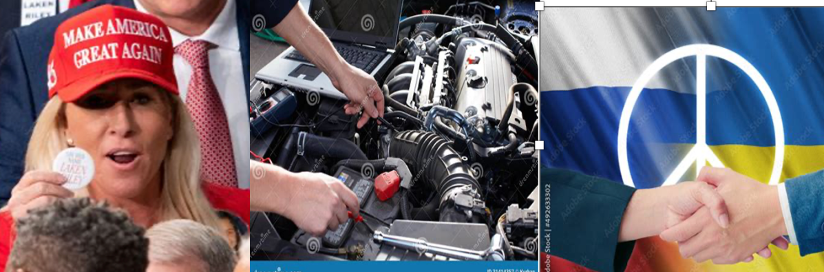 MTG quits, Mechanics wanted, Putin’s (?) Ukraine surrender&nbsp;proposal