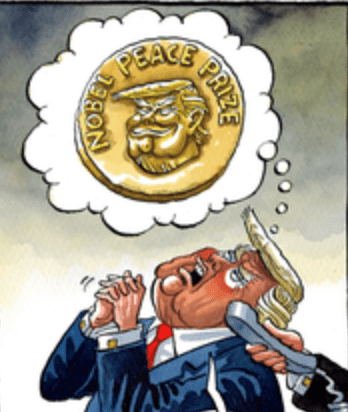 Apparently Trump really really really wants a Nobel Peace&nbsp;Prize
